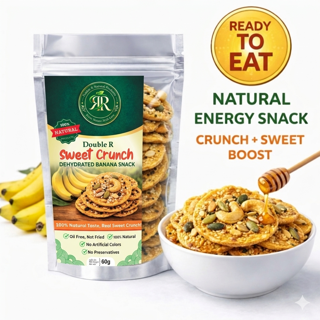 Sweet Crunch Banana Snack